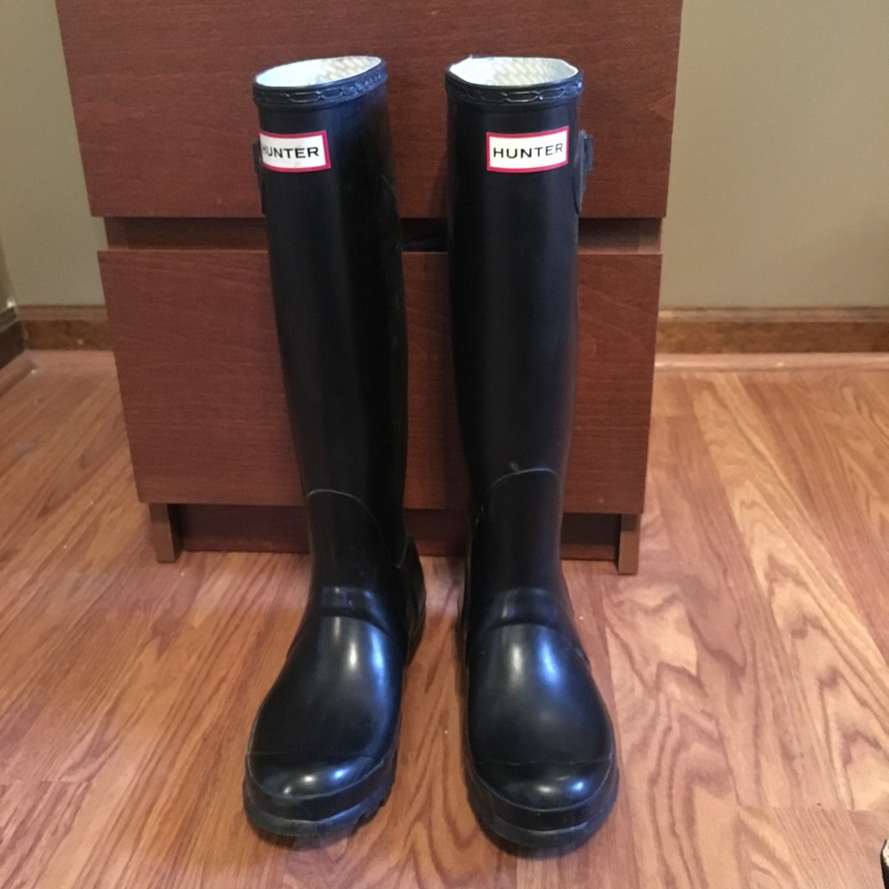 Hunter rain boots